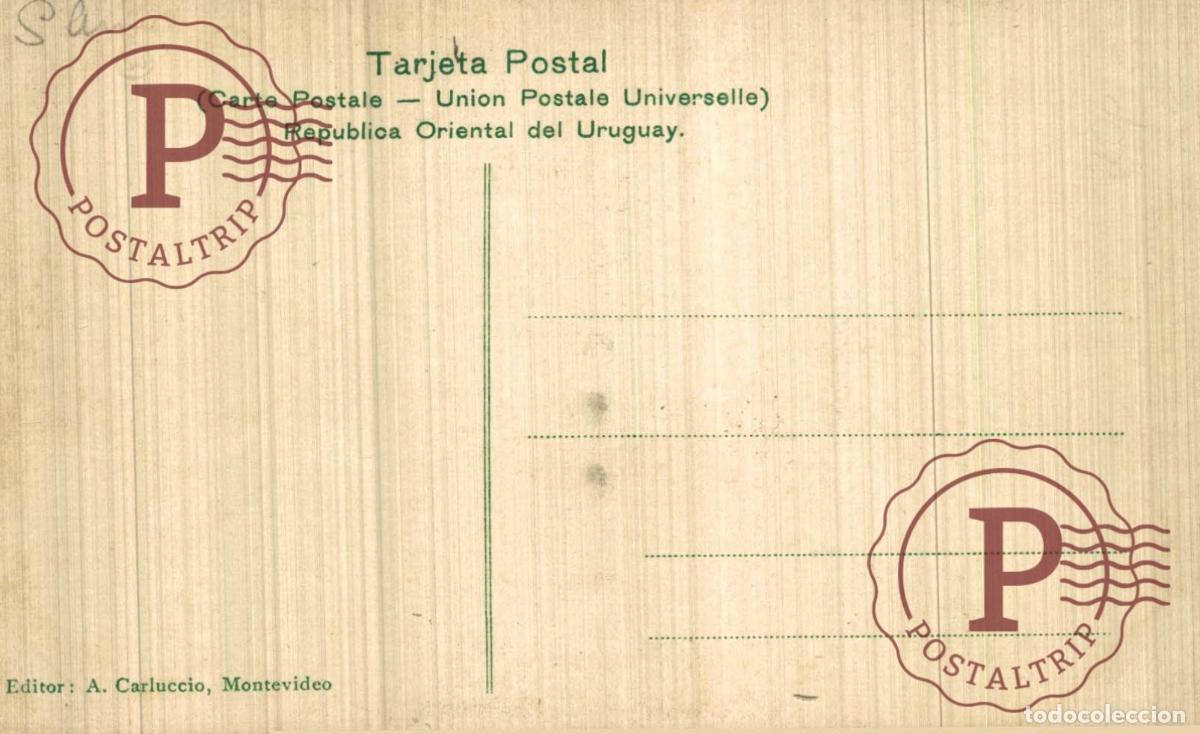 Postales: URUGUAY. MONTEVIDEO. PARQUE URBANO. PASEO. - Foto 2