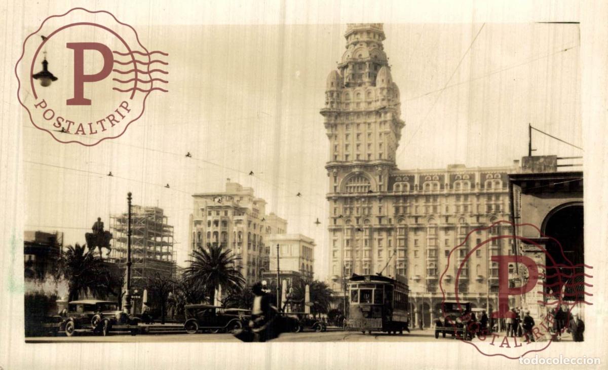 Postales: URUGUAY. MONTEVIDEO. TRANVIA TRAMWAY. RPPC. FOTOGRAFICA. 1930