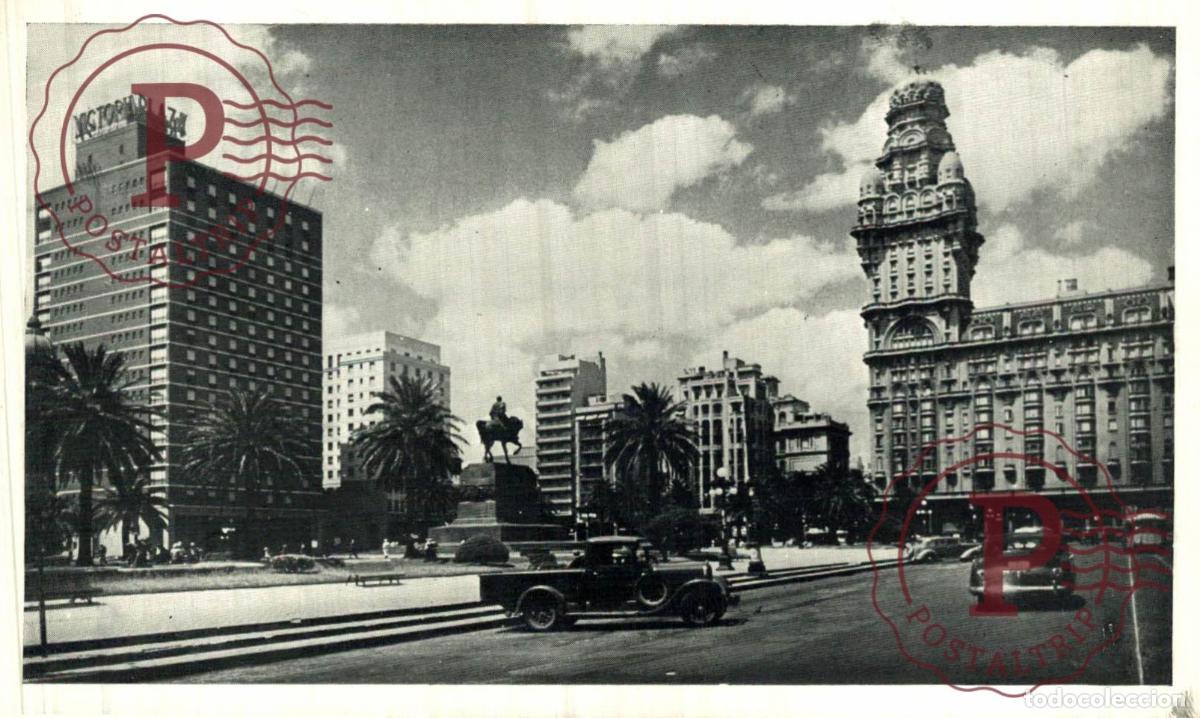 Postales: URUGUAY. MONTEVIDEO. PLAZA INDEPENDENCIA. - Foto 1