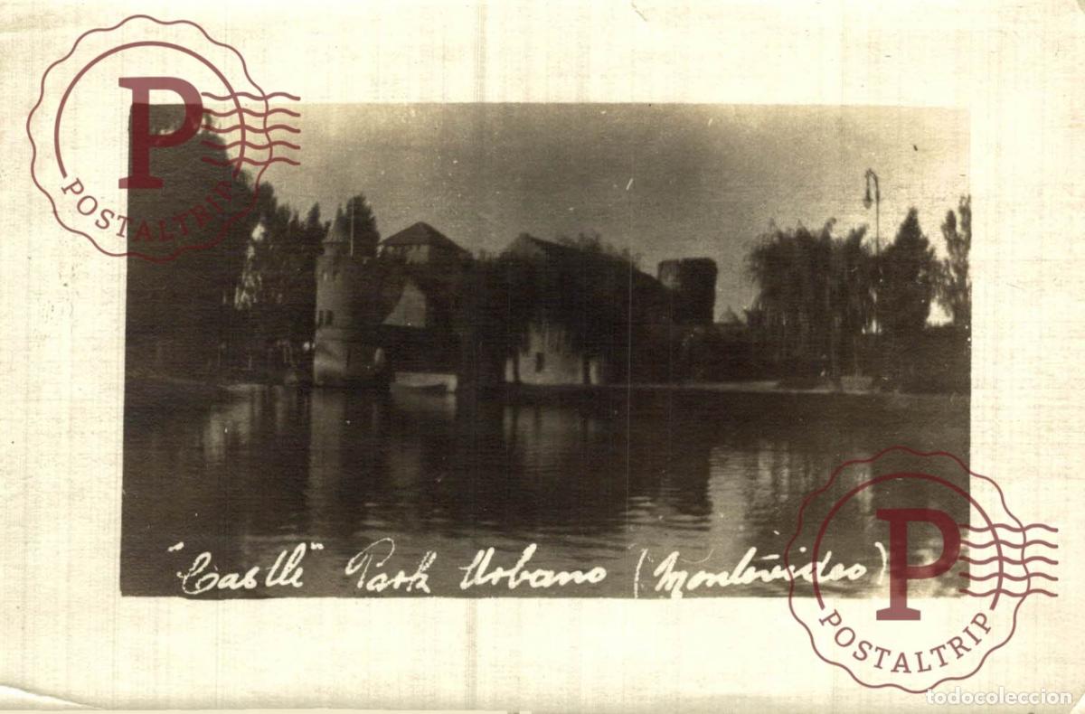 Postales: URUGUAY. MONTEVIDEO. CASTLE PARK URBANO. CASTILLO PARQUE URBANO. 13X9CM FOTOGRAFIA ANTIGUA
