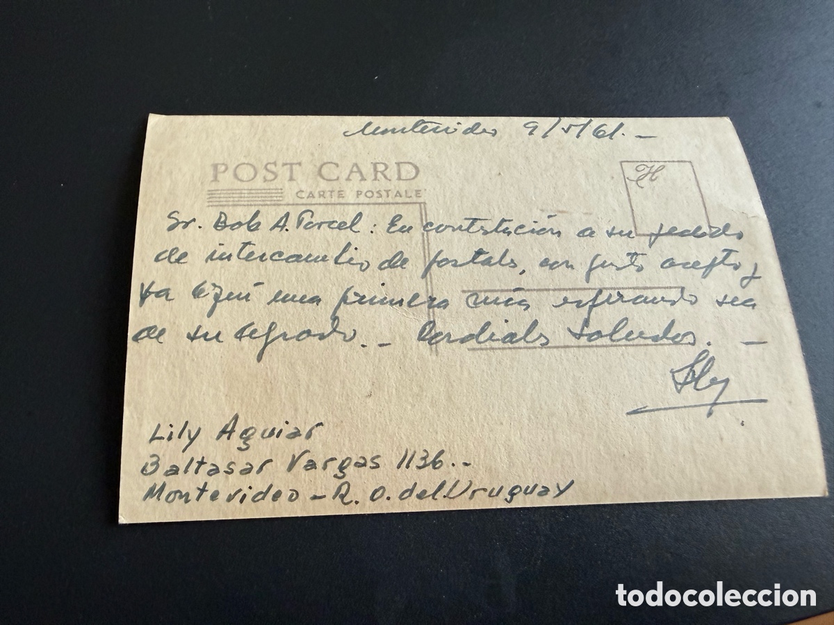 Postales: Postal MONTEVIDEO ( Uruguay). 1961 - Foto 2