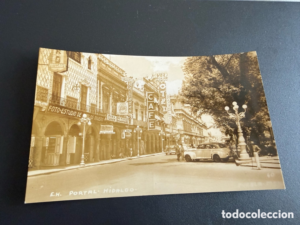 Postales: Postal. PORTAL HIDALGO ( M&eacute;xico). 1954