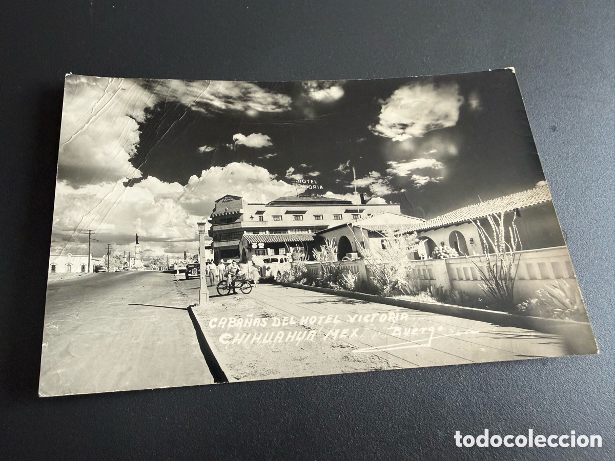 Postales: Postal. Caba&ntilde;as del Hotel Victoria. CHIHUAHUA ( M&eacute;xico) 1954