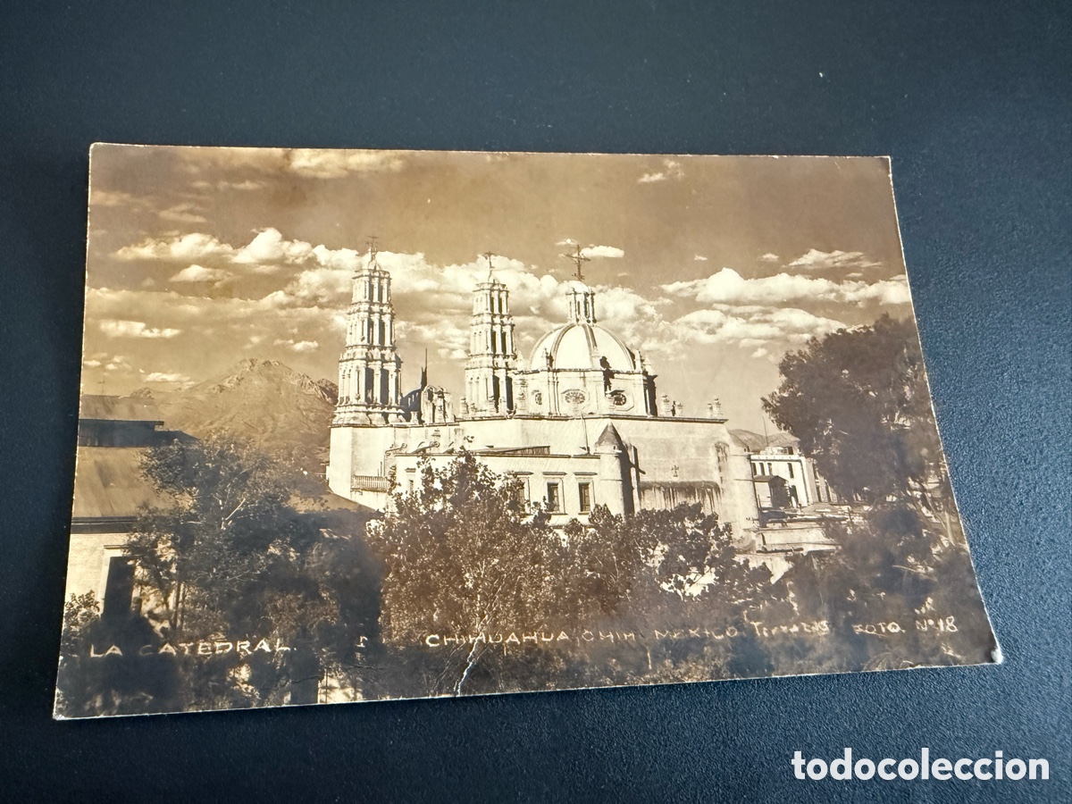 Postales: Postal. CHIHUAHUA ( M&eacute;xico) LA CATEDRAL. Terrazas 1949