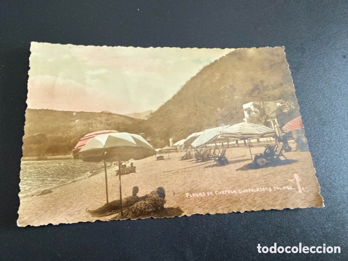 Postales: Postal. PLAYAS DE CH&Aacute;PALA ( Guadalajara). M&eacute;xico. a&ntilde;os 40