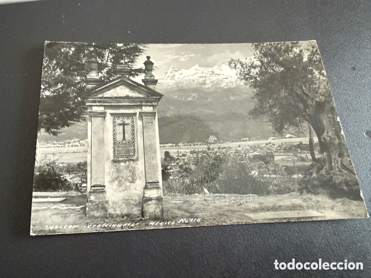 Postales: Postal. VOLC&Aacute;N. IZTACCIHUATL. ( M&Eacute;XICO). 1954