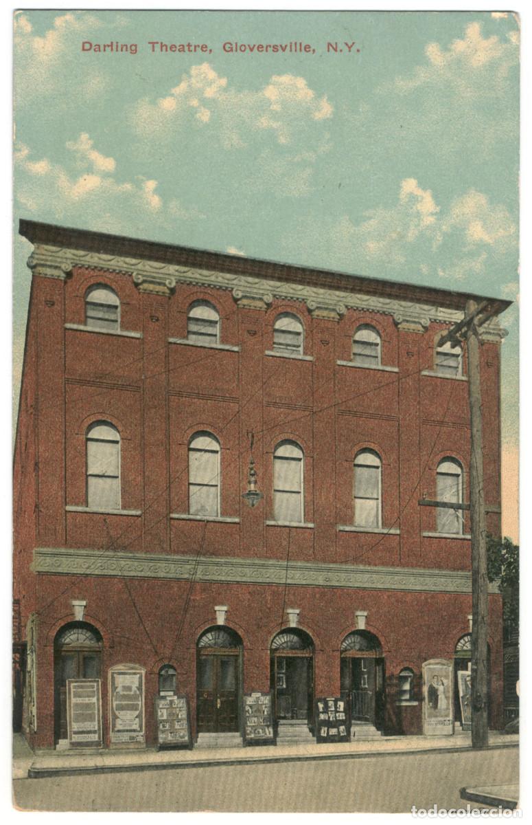 Postales: GLOVERSVILLE_Darling Theatre_W. Woolworth (Souvo Chrome Superior Quality) / Teatros NY