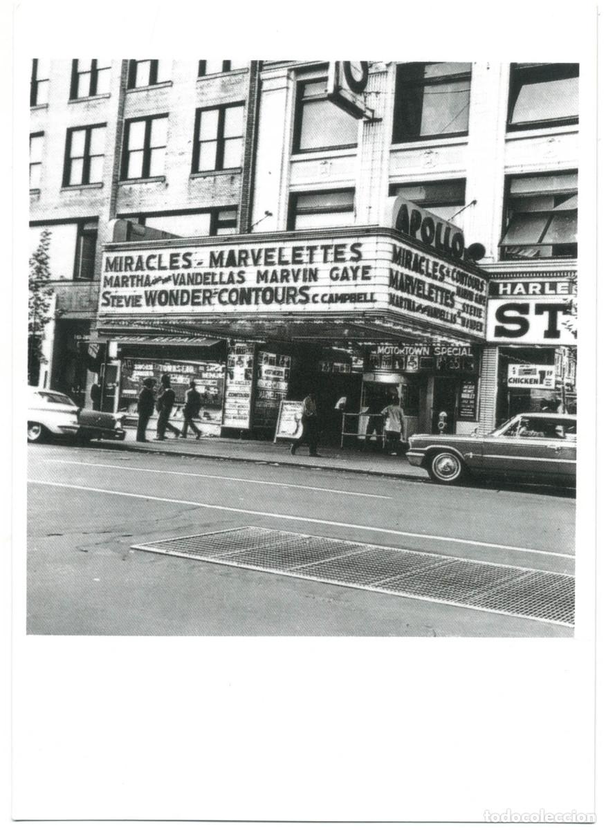 Postales: NEW YORK_Harlem, Apollo Theater_Pomegranate &Photo Michael Ochs Archives / Teatros NY