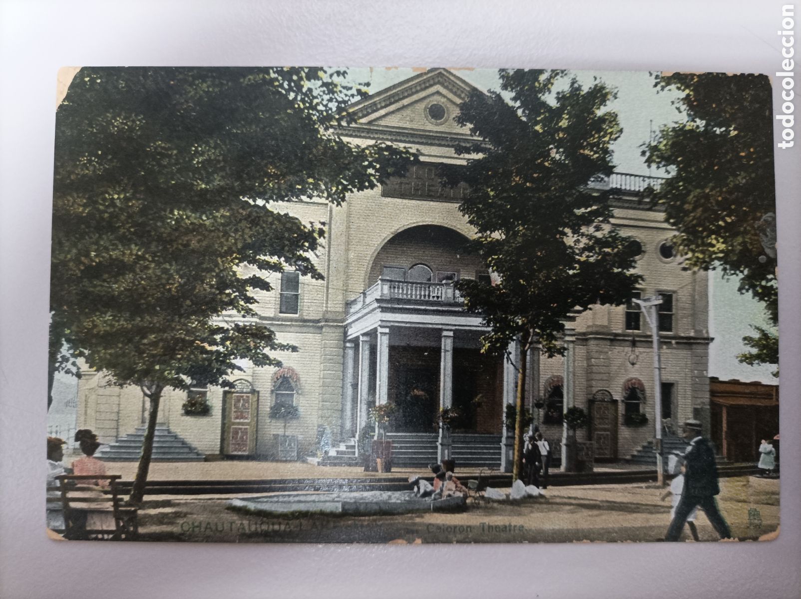 Postales: CHAUTAUQUA LAKE_Celoron Theatre_Raphael Tuck (Raphotype; 6048)/ Teatros NY