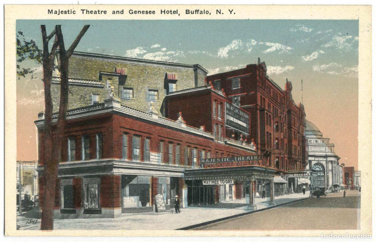 Postales: BUFFALO_Majestic Theatre_Sin datos 7347 / Teatros NY