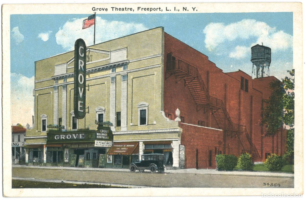 Postales: LONG ISLAND_Grove Theatre_Miller Art / Teatros NY