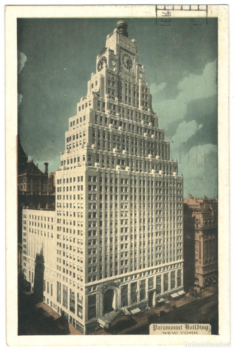 Postales: NEW YORK_Paramount Theatre_Haberman's Lumitone / Teatros NY
