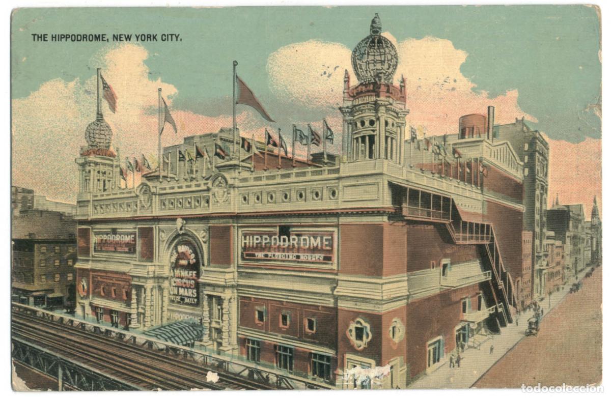 Postales: NEW YORK_Hippodrome_Sin datos / Teatros NY