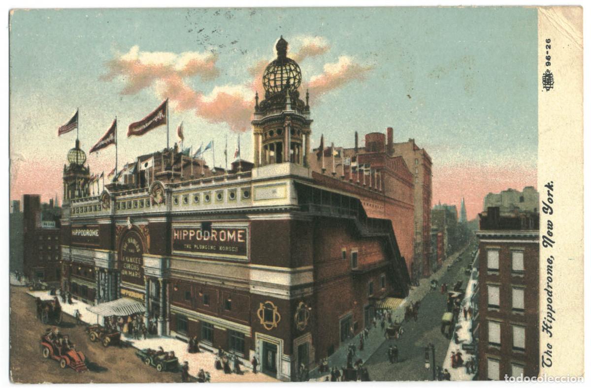 Postcards: NEW YORK_Hippodrome_IECN 96_26 / Teatros NY