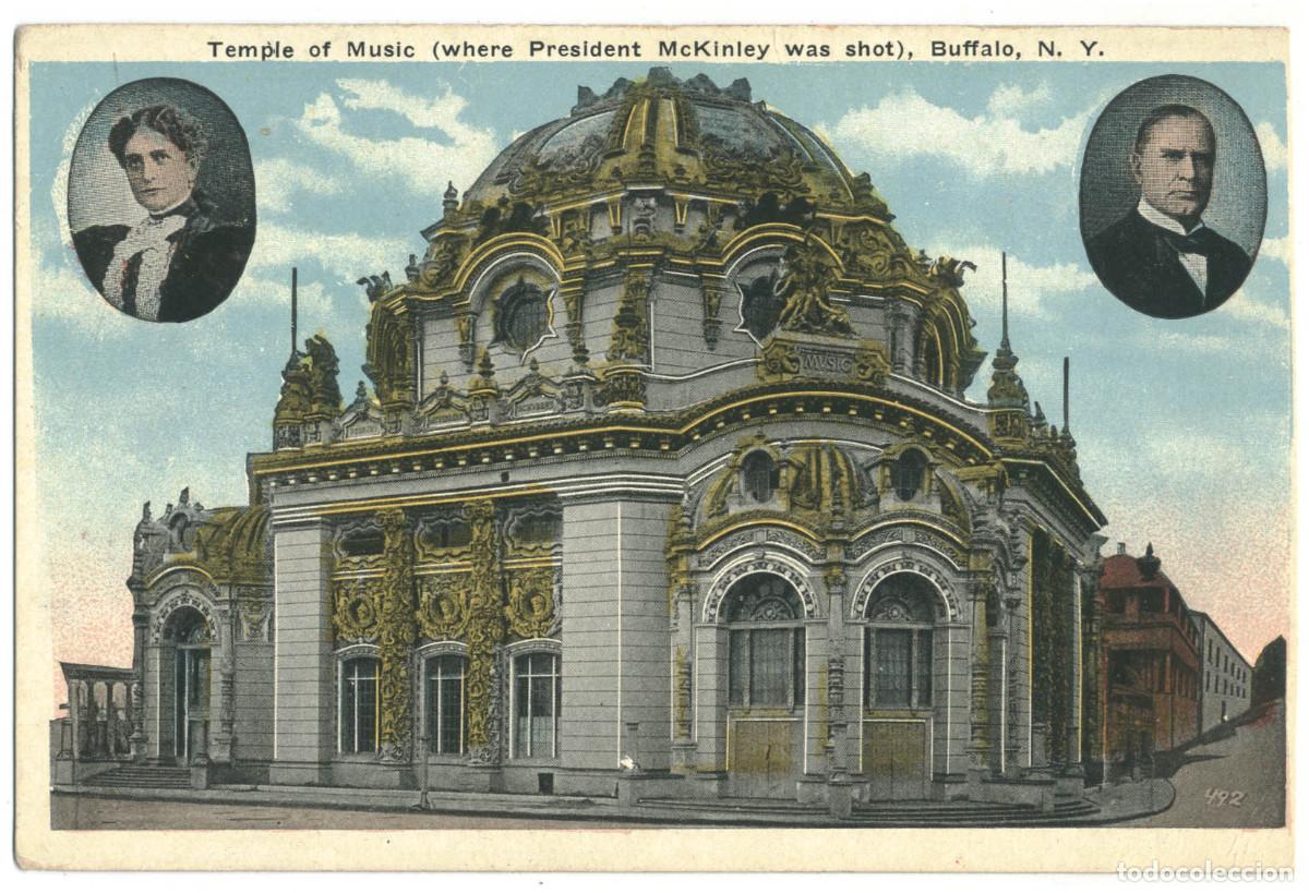 Postales: BUFFALO_Temple of Music_Sin datos / Teatros NY