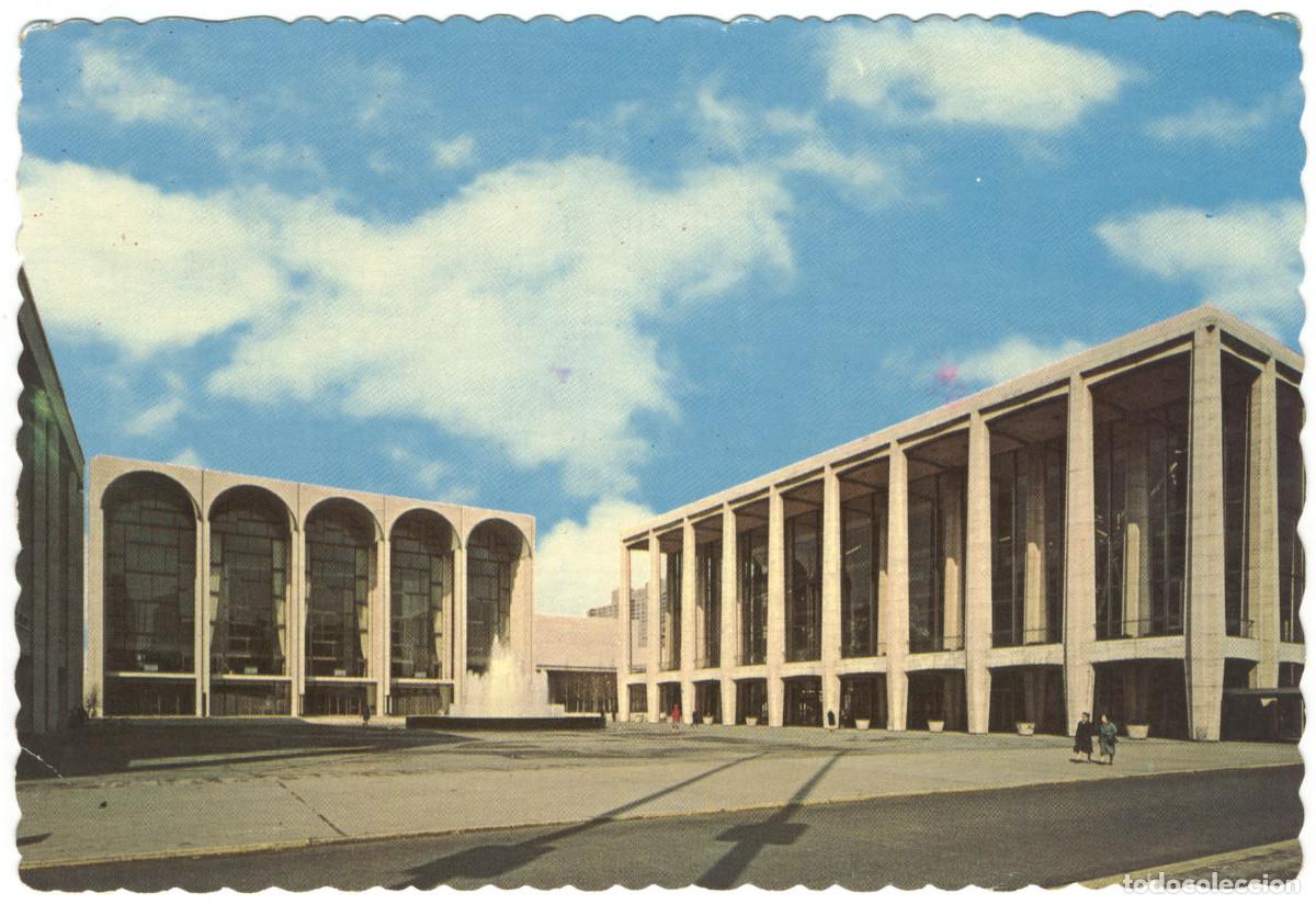 Postales: NEW YORK_Lincoln Center for the Performing Arts, Metropolitan Opera House_Manhattan & Dexter