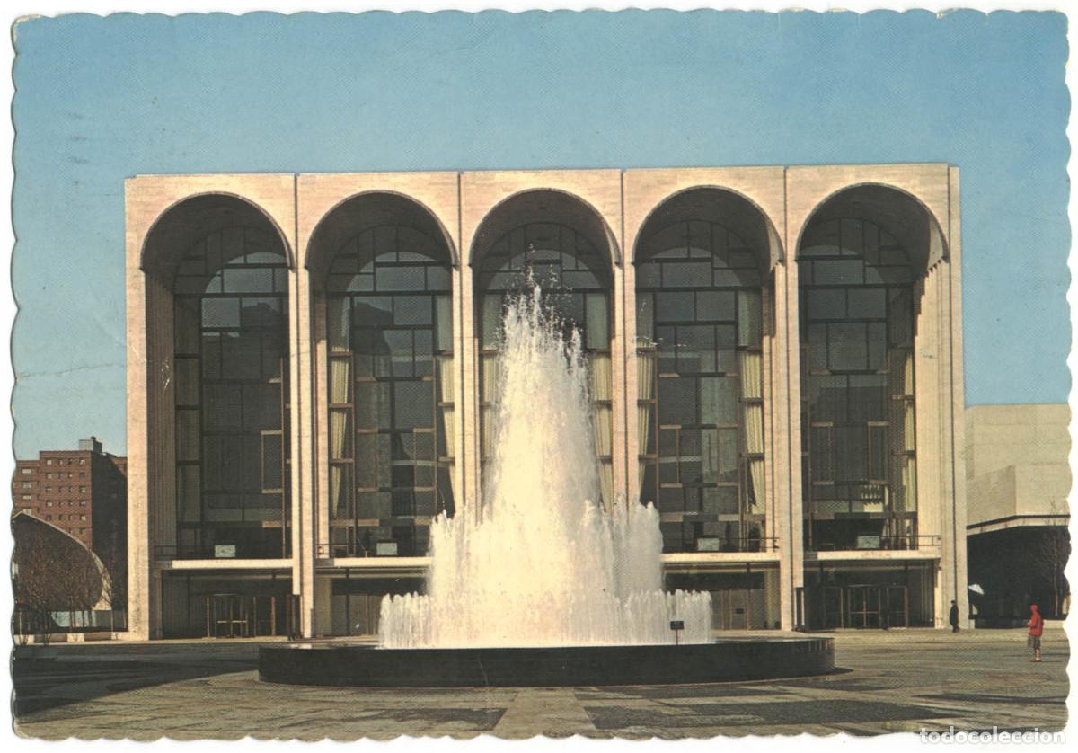 Postcards: NEW YORK_Lincoln Center for the Performing Arts, Metropolitan Opera House_Manhattan & Dexter