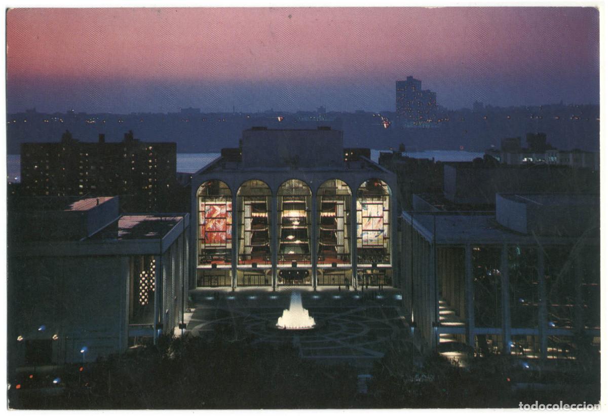 Postcards: NEW YORK_Lincoln Center for the Performing Arts, Metropolitan Opera House_Alfred Mainzer & ALMA
