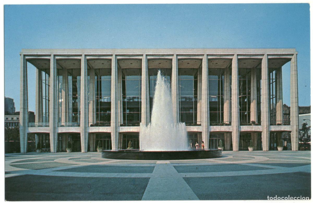 Postcards: NEW YORK_Lincoln Center for the Performing Arts, Philarmonic Hall_Nester's Map & Guide