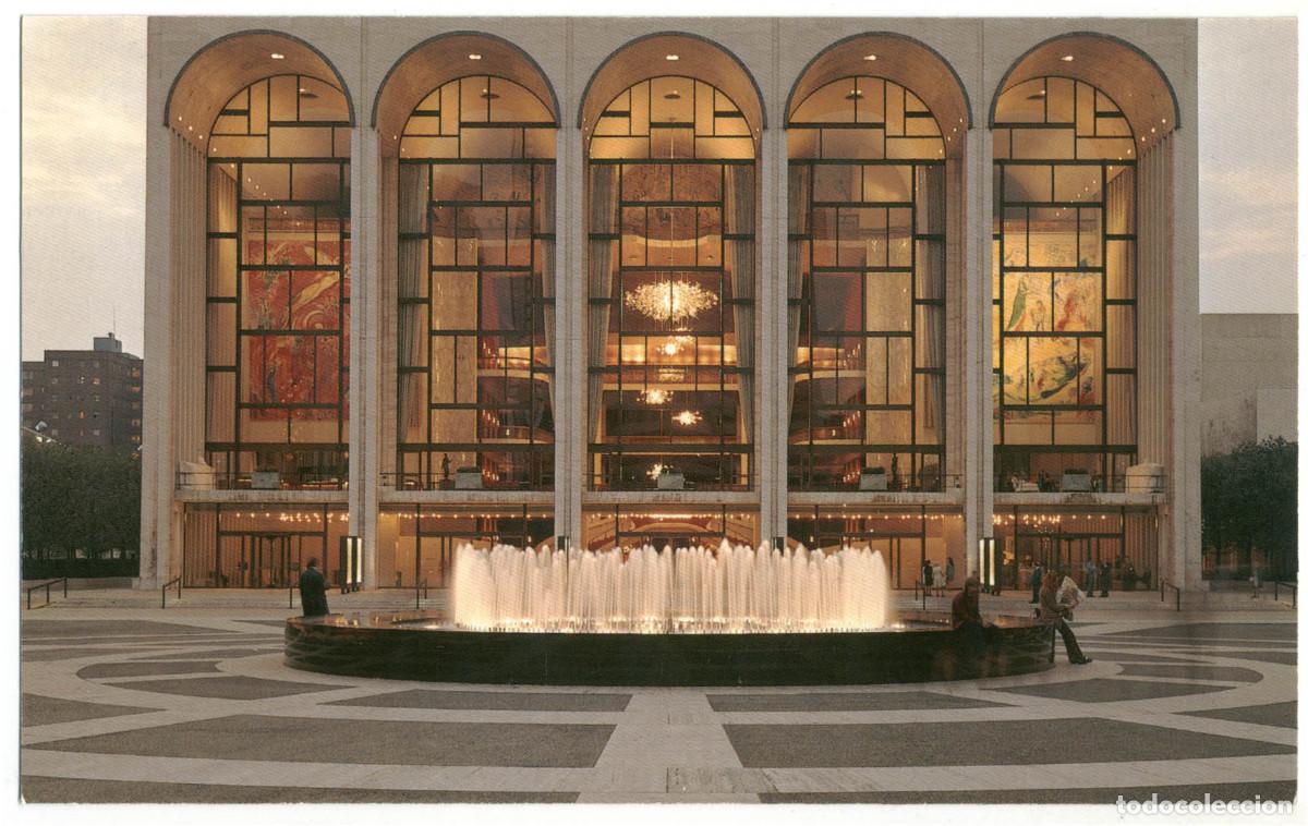 Postcards: NEW YORK_Lincoln Center for the Performing Arts, Metropolitan Opera House_Impact & Shostal