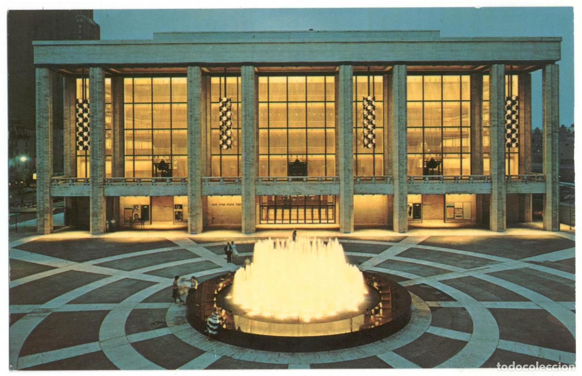 Postcards: NEW YORK_Lincoln Center for the Performing Arts, NY State Theater_Manhattan & Lincoln Center
