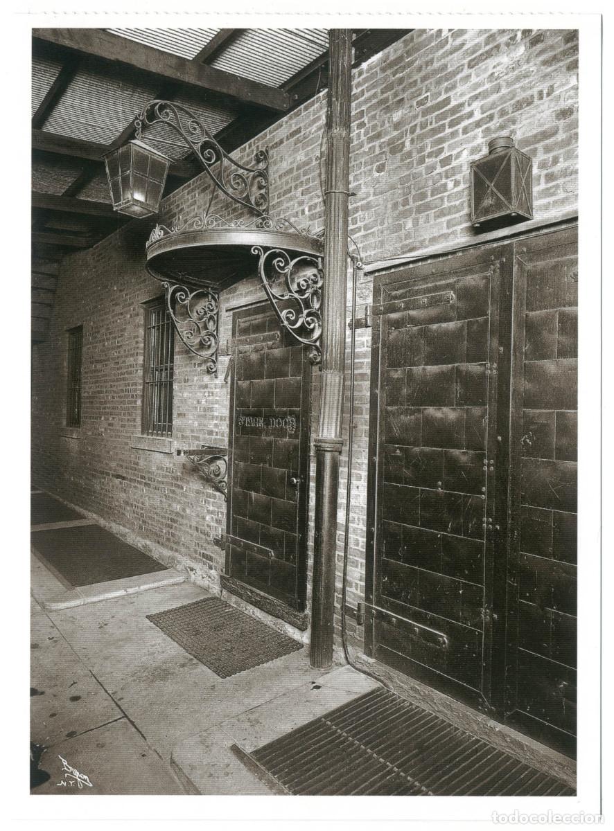 Postales: NEW YORK_Stage Door at tuyvesant Theatre_Promegranate & Museum of the City of NY