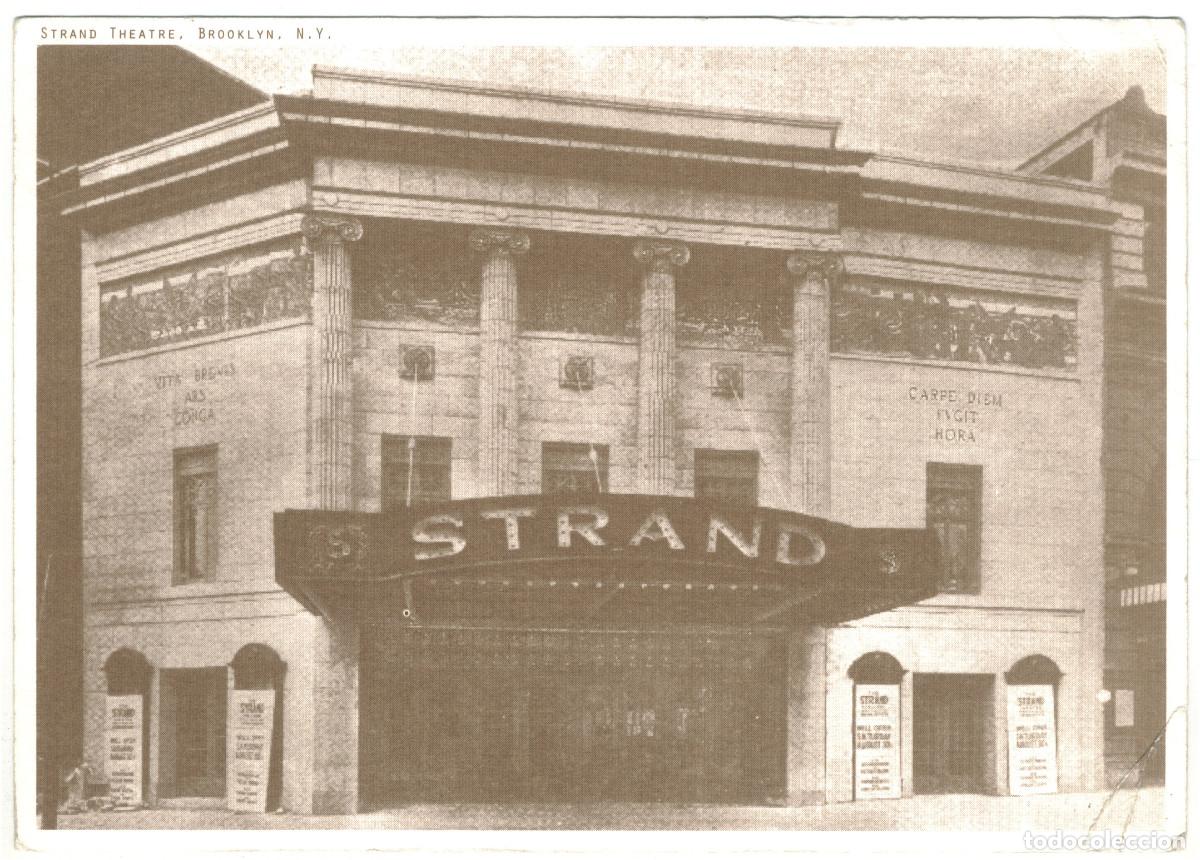 Postales: NEW YORK_Strand Theater_Urban Glass & Brooklyn Historical Society