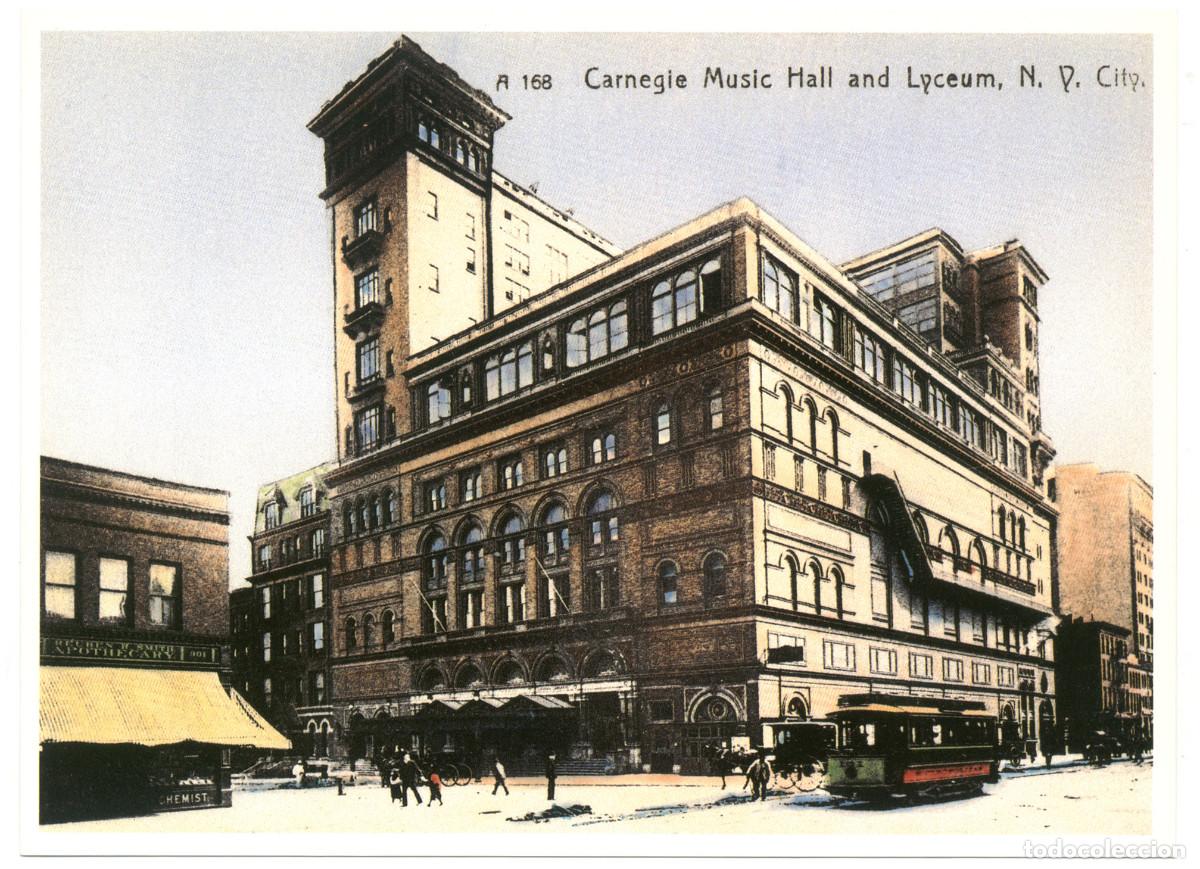 Postales: NEW YORK_Carnegie Hall_Carnegie Hall & Debora Musikar