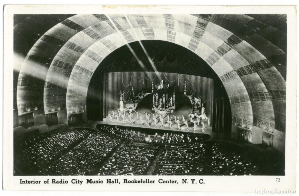 Cartes Postales: NEW YORK_Radio City Music Hall_A. Mainzer / Teatros NY