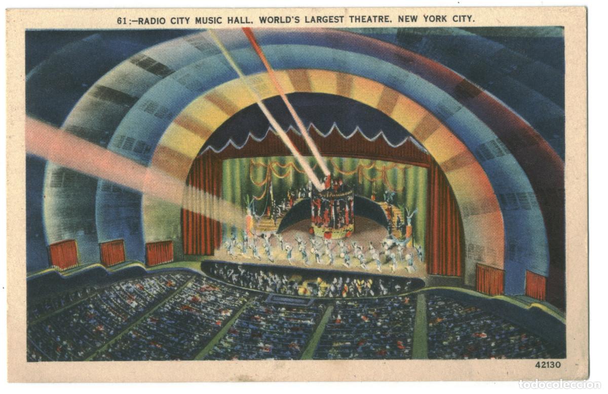 Cartes Postales: NEW YORK_Radio City Music Hall_Acacia / Teatros NY
