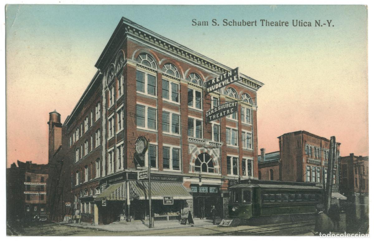 Cartes Postales: UTICA_Sam S. Schubert Theatre_Geo F. Murray / Teatros NY