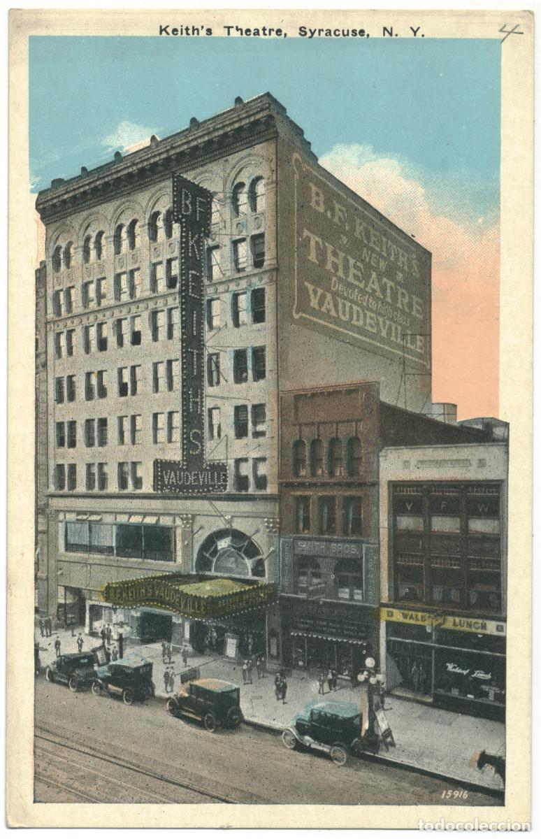 Cartes Postales: SYRACUSE_Keith's Theatre_Wm. Jubb / Teatros NY