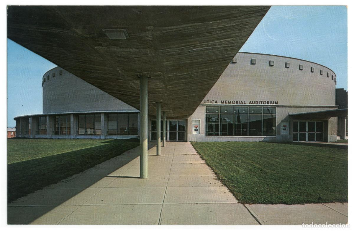 Cartes Postales: UTICA_Memorial Auditorium_Margo / Teatros NY