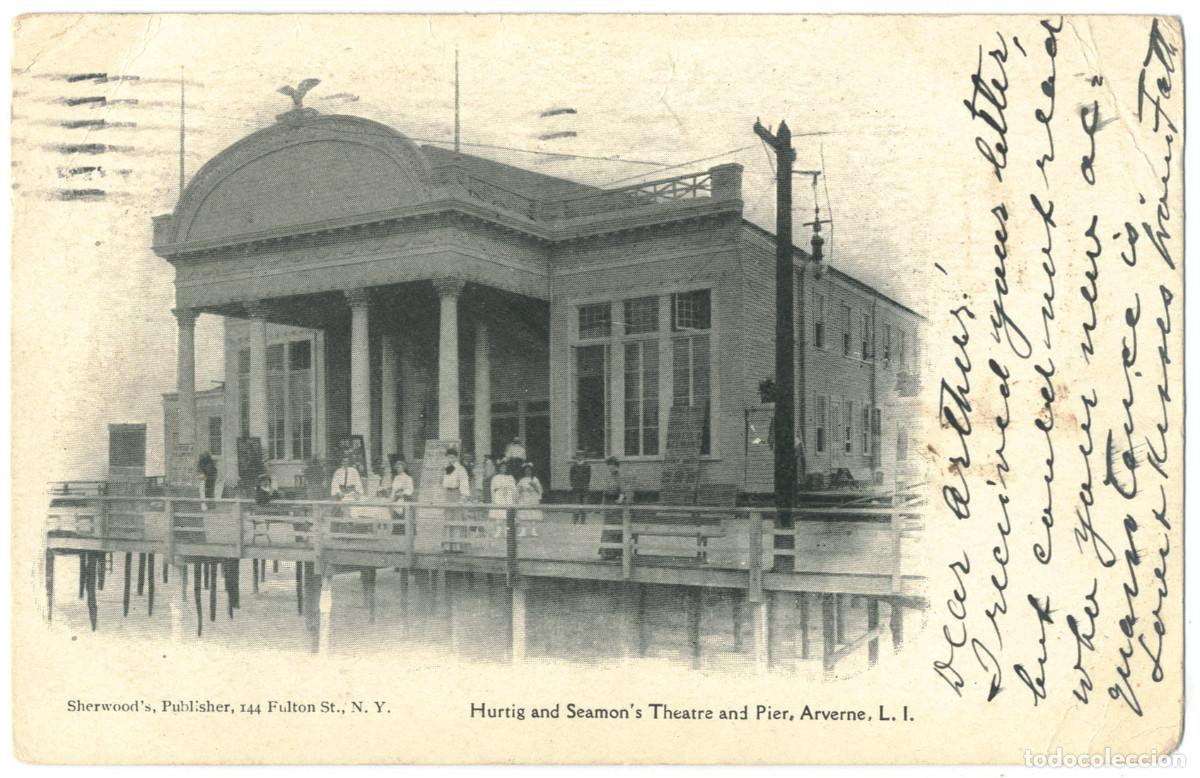 Cartes Postales: ARVERNE_Seamon's Theatre_Sherwood / Teatros NY