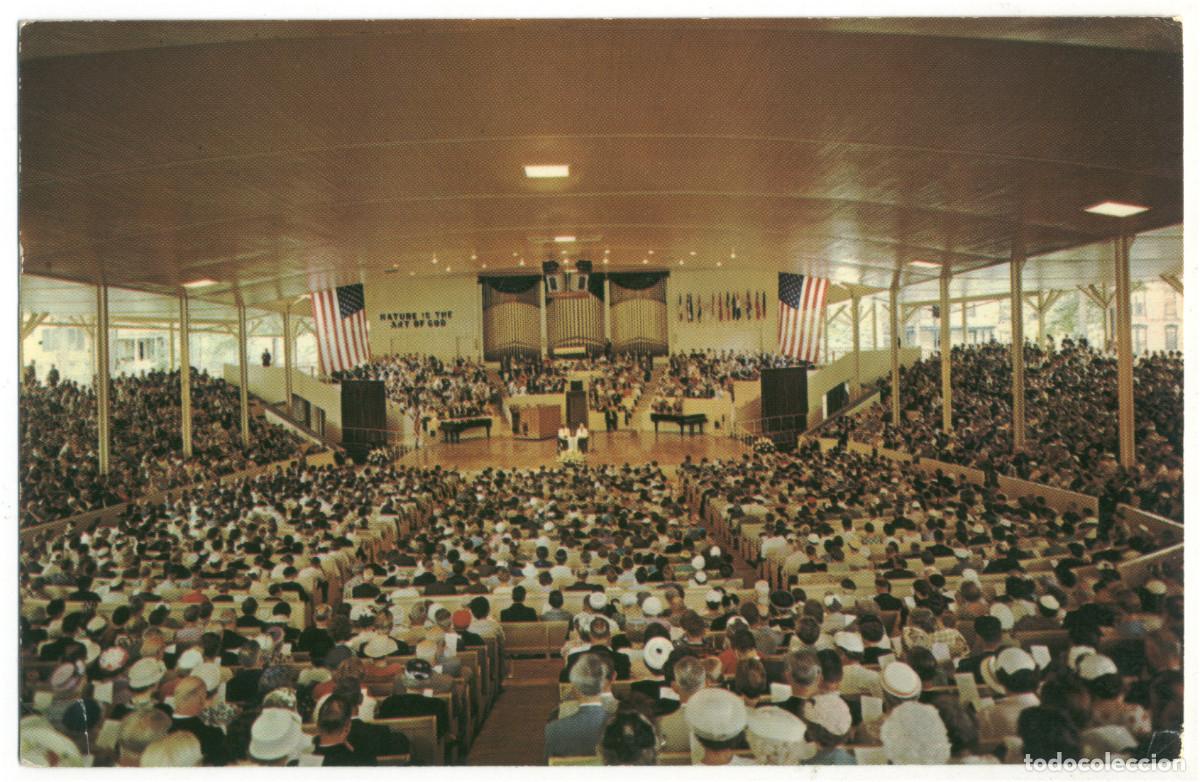 Postales: CHAUTAUQUA_Chautauqua Lake, Amphitheatre_Thomas / Teatros NY