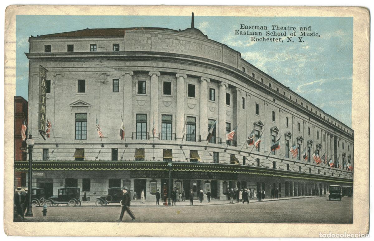 Postales: ROCHESTER_Eastman Theatre & Eastman School of Music_Rochester News / Teatros NY