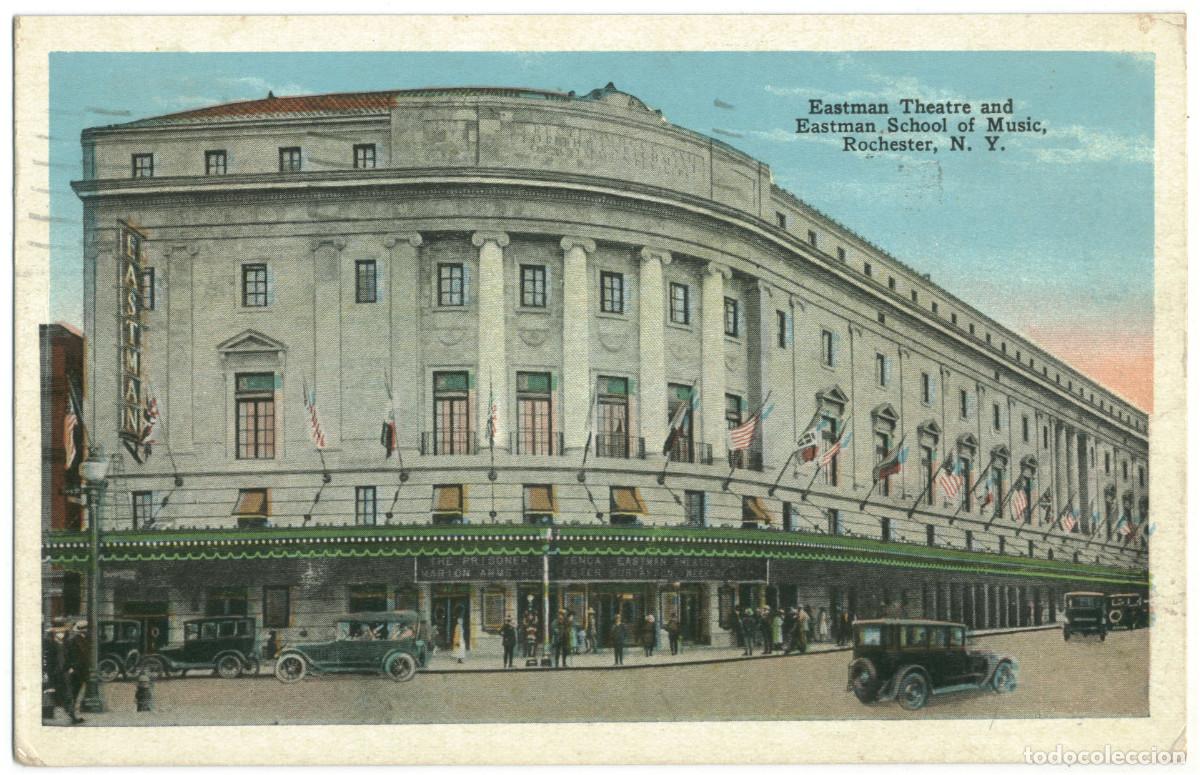 Postales: ROCHESTER_Eastman Theatre & Eastman School of Music_Rochester News / Teatros NY