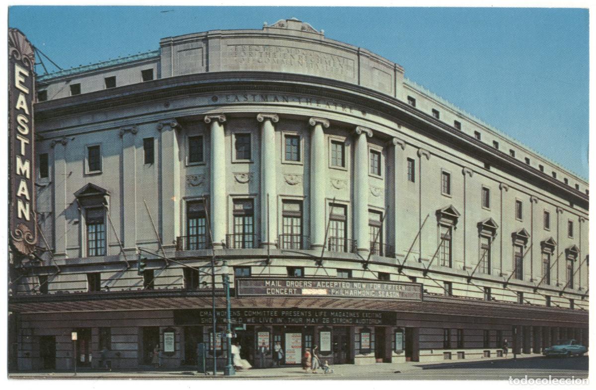 Postales: ROCHESTER_Eastman Theatre_Manson News & Dexter / Teatros NY