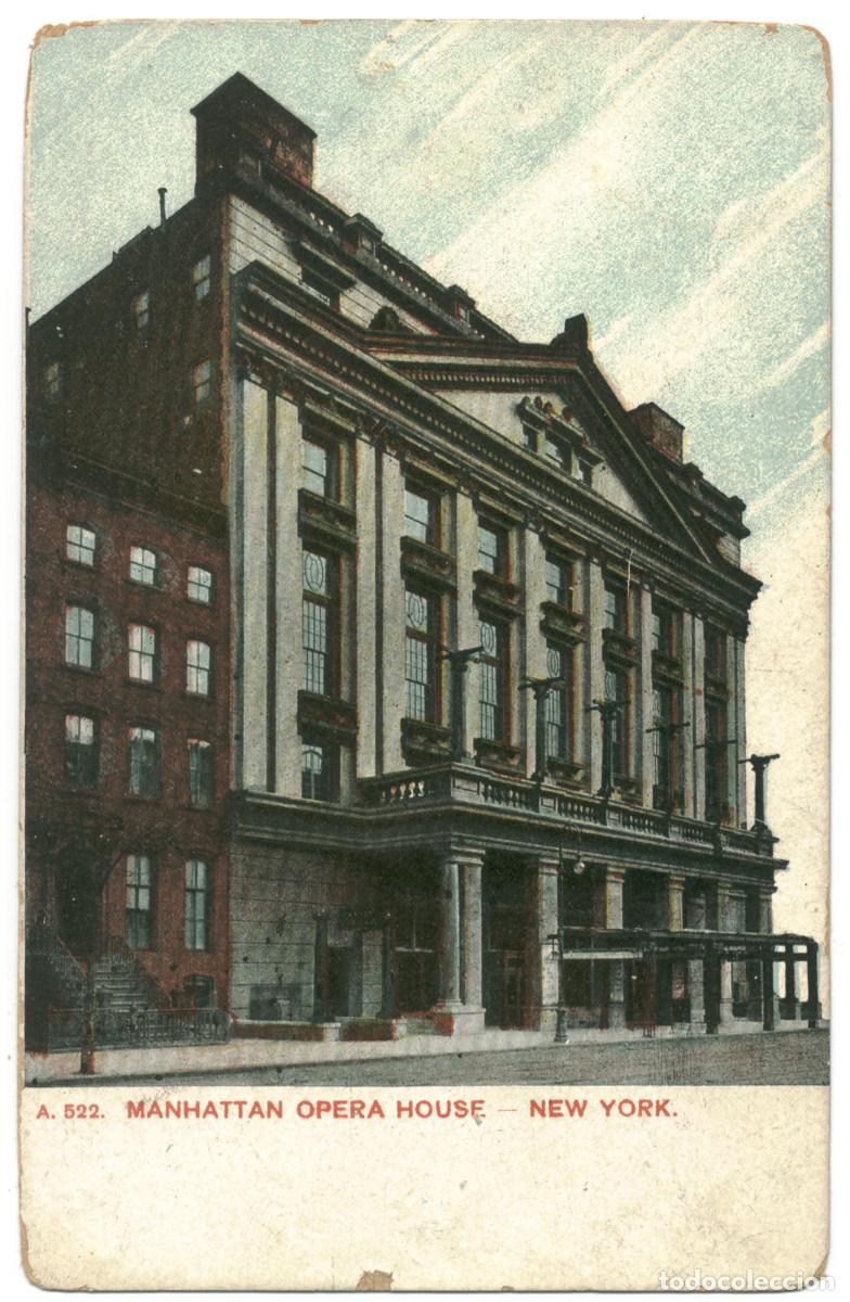 Postales: NEW YORK_Manhatan Opera House_Cosmospec / Teatros NY