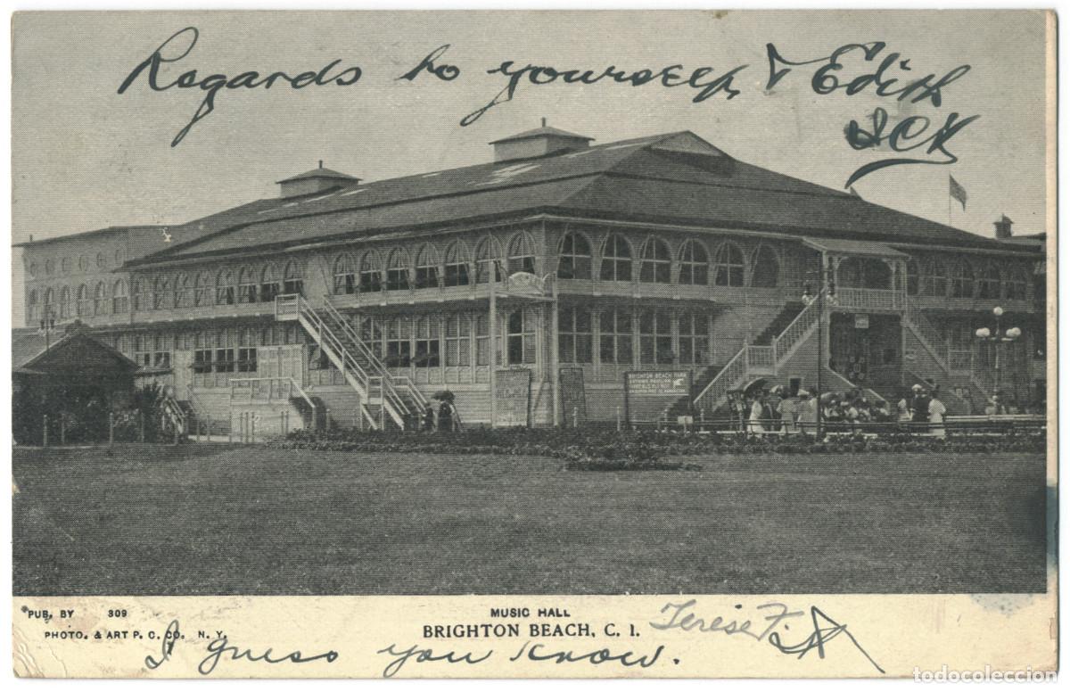 Postales: BRIGHTON BEACH_Music Hall_Photo & Art / Teatros NY
