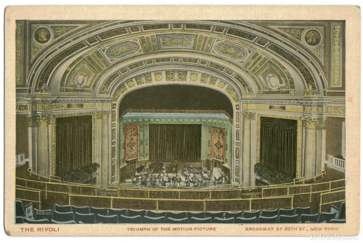 Cartes Postales: NEW YORK_Broadway, Rivoli_Sackett & Wilheims / Teatros NY
