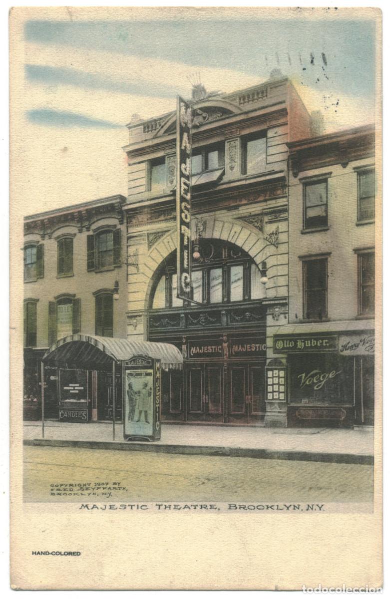 Postales: BROOKLYN_Majestic Theatre_Fred Seyffarth / Teatros NY