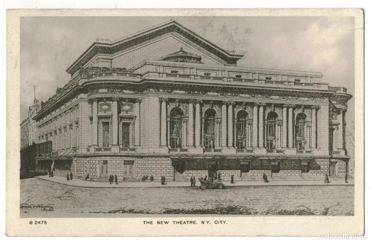 Postales: NEW YORK_Theatre_Real Photograph / Teatros NY