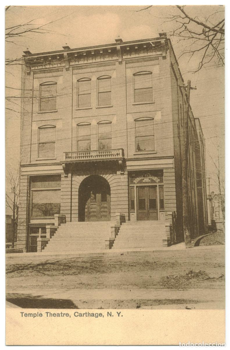 Postales: CARTHAGE_Temple Theatre_Phill. Zecher / Teatros NY