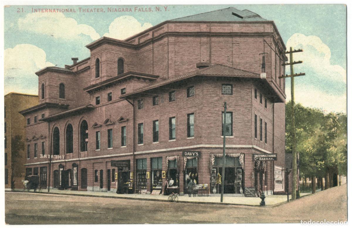 Postales: NIAGARA FALLS_International Theater_Sin datos 21 / Teatros NY