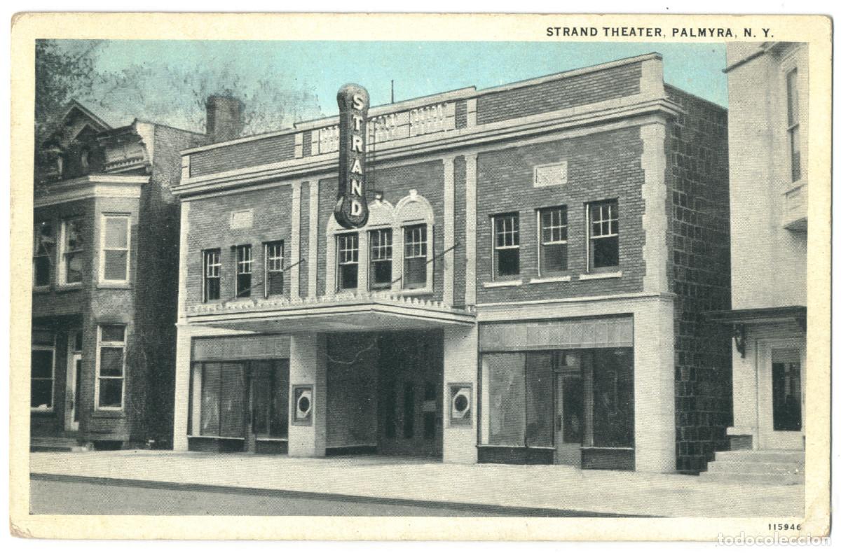 Postales: PALMYRA_Strand Theater_C. T. American Art / Teatros NY