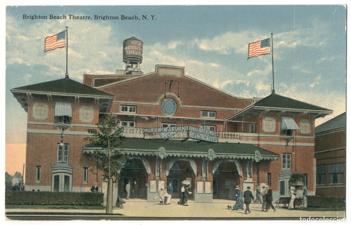 Postales: BRIGHTON BEACH_Theatre_H. Finkelsteinason & American Art / Teatros NY