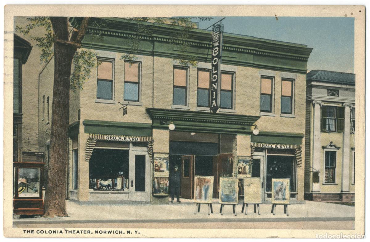 Postales: NORWICH_Colonia theater_C. T. American Art & L. C. Parsons / Teatros NY