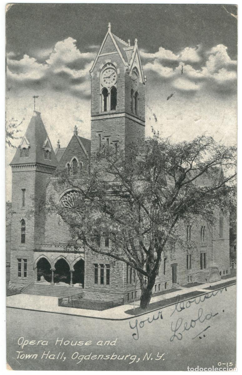 Postales: OGDENSBURG_Opera House_American Publicity / Teatros NY