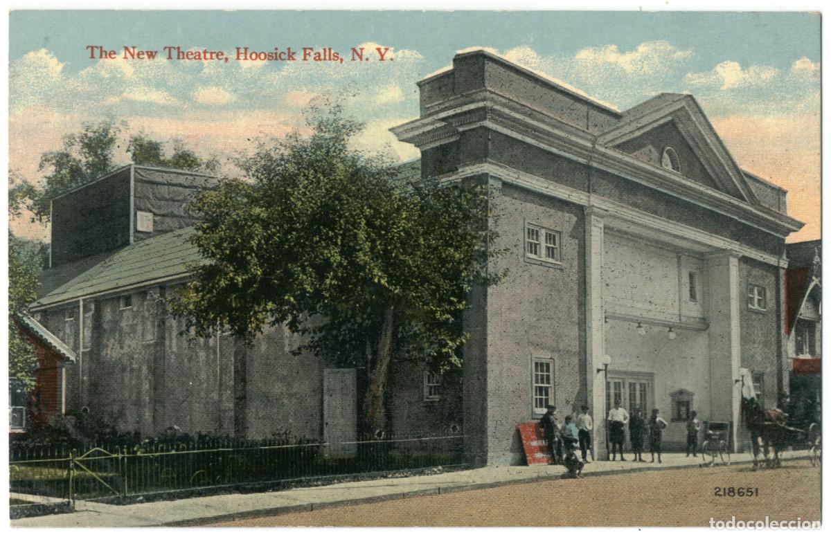 Postales: HOOSICK FALLS_Theatre_Charles W. Hughes / Teatros NY
